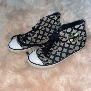 Black Coach high tops